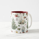 Recherche de motif noël tasses Moderne