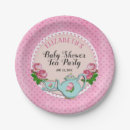 Recherche de pois rose assiettes en papier Pour elle