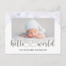 Recherche de birth boy cartes postales Élégant