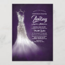 Recherche de nuptiale pourpre de douche invitations Bride
