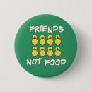 Zoek naar veganisme buttons Compassie