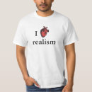 Zoek naar realisme tshirts Hart