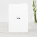 Recherche de taille vœux cartes Minimaliste