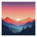 Recherche de tranquille posters Dégradé