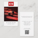 Recherche de modèle photographe cartes visite Code qr
