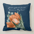 Recherche de typographie florale coussins Verdure