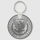 Recherche de pièce de monnaie porteclés Dollar