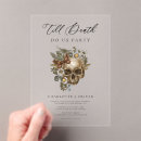 Recherche de crâne mariage invitations Moderne