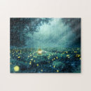 Recherche de lucioles puzzles Forêt