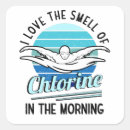 Recherche de nageur autocollants Piscine