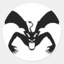 Recherche de démons autocollants Dessin