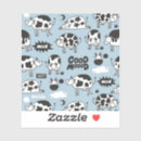 Recherche de vache blanche autocollants Animal de ferme
