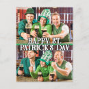 Recherche de shamrock cartes postales Chance de l'irlandais