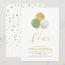 Recherche de 4ème anniversaire invitations Pour tous