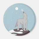 Recherche de lune de loup magnets Neige