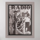 Recherche de radio vintage posters Vieux