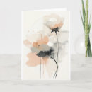 Recherche de mur abstrait vœux cartes Fleur