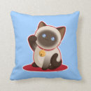Recherche de chat japonais coussins Maneki