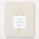Recherche de flore tapis souris Minimaliste