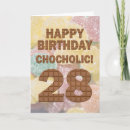 Zoek naar 28ste verjaardagskaarten 28 birthday