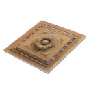 Recherche de rosette carreaux Tuile