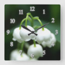 Recherche de fleur de lis horloges Vert