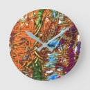 Recherche de orange bleu horloges Motif