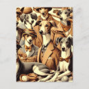 Zoek naar windhonden briefkaarten Schattig