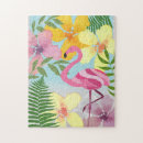 Recherche de flamant puzzles Coloré