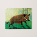 Recherche de sanglier puzzles Animal