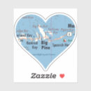 Recherche de touches voiture autocollants Clé ouest