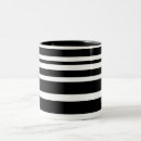 Recherche de motif noir et blanc tasses Abstrait