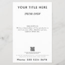 Recherche de offre prospectus Code qr