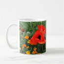 Recherche de coquelicot tasses Rouge
