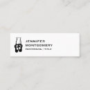 Recherche de orteils cartes visite Ballerine