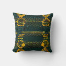 Recherche de zigzag jaune coussins Motif rétro