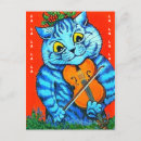 Recherche de le chat et le violon cartes postales Vintage