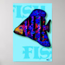 Zoek naar kobalt blauw posters Vis