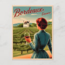 Recherche de vintage bordeaux cartes postales Vignoble