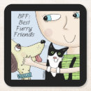 Zoek naar vrienden onderzetters Bif