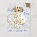 Recherche de setter cartes postales Chiot