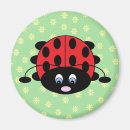 Zoek naar ladybug magneten Rood