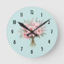 Recherche de fleur rose horloges Boho