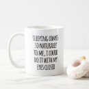 Recherche de dormir tasses Typographie