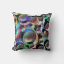 Recherche de cercles concentriques coussins Abstrait