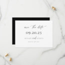 Recherche de chic save the dates Moderne minimaliste