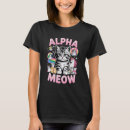 Recherche de mâle alpha tshirts Félin