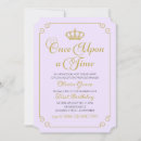 Recherche de il était une fois invitations Pour enfants