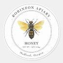 Recherche de étiquettes de pot autocollants Apiculteur
