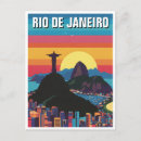 Recherche de rio vintage cartes postales Christez le rédempteur